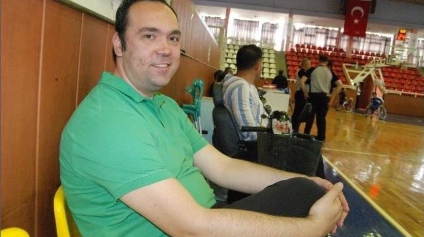 Engelli Basket&ccedil;iler Ankara Tsk İle Oynuyor