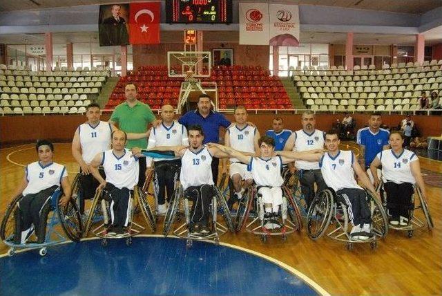 Engelli Basket&ccedil;iler Ankara Tsk İle Oynuyor 1