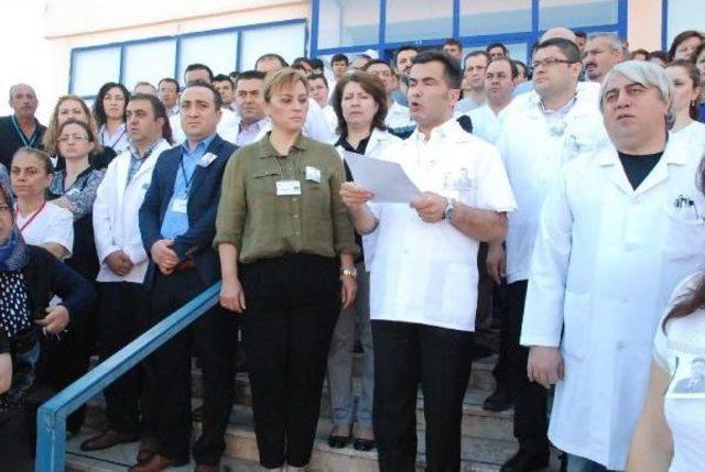 Manisa da Sağlıkçıların Eylemi Uzayınca Hastalar Tepki Gösterdi 2