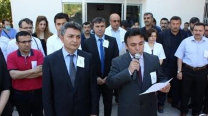 Aksaray&rsquo;da "sağlıkta Şiddete" Tepki