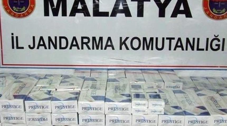 Malatya&rsquo;da Jandarmadan Uyuşturucu Ve Ka&ccedil;ak Sigara Operasyonu