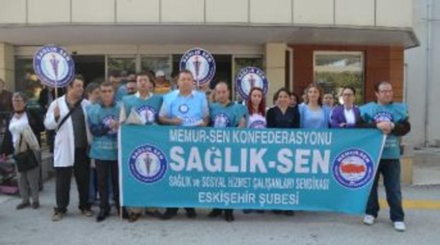 Sağlık Sen De Şiddete Tepki G&ouml;sterdi