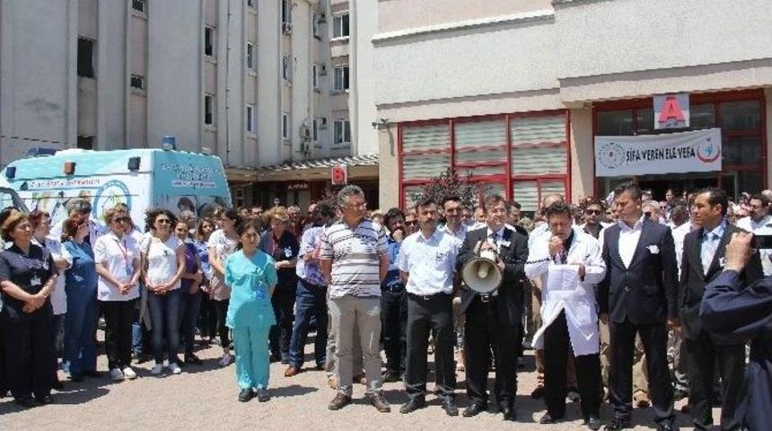 Bartın&rsquo;daki Sağlık &Ccedil;alışanlarından Op. Dr. Kamil Furtun&rsquo;un &Ouml;ld&uuml;r&uuml;lmesine Tepki