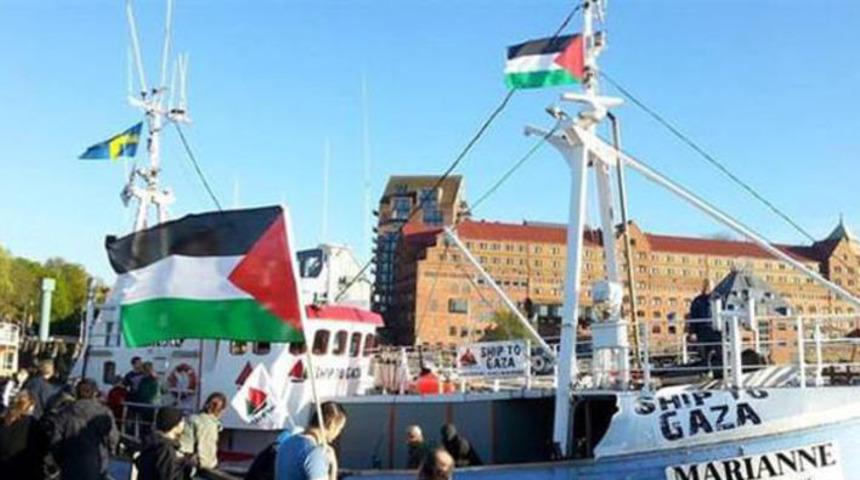 İsrail, Gazze'ye giden Özgürlük Filosu'nu durdurdu