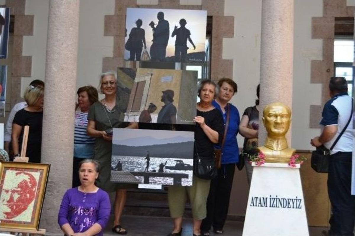 Ayvalık Hem&rsquo;in Yılsonu Sergisine İlgi Yoğun Oldu