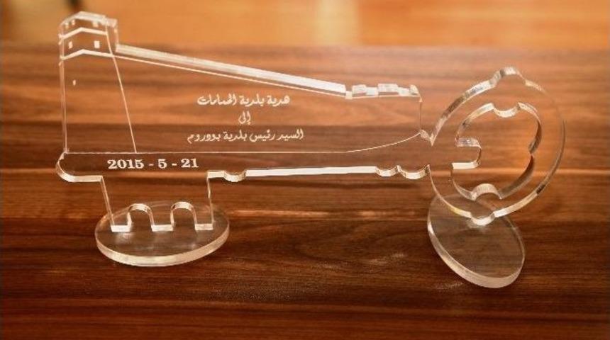 Başkan Kocadon&rsquo;a Hammamet Şehrinin Anahtarı Verildi