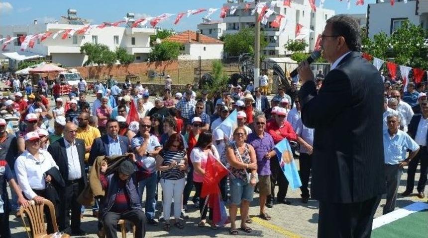 Bodrum Chp&rsquo;nin İlk Mitingi Mumcular&rsquo;da Ger&ccedil;ekleşti