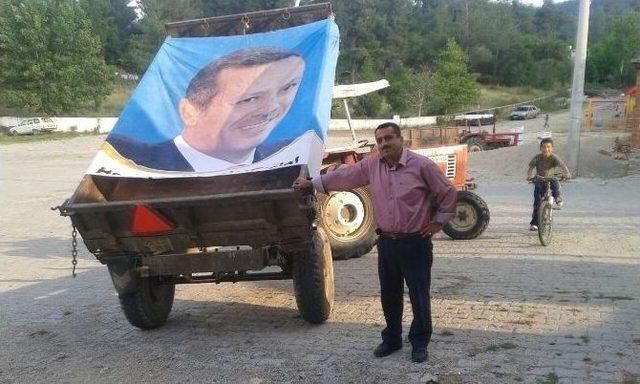 Aydınlı Vatandaşın Erdoğan Sevdası G&ouml;renleri Şaşırtıyor 1