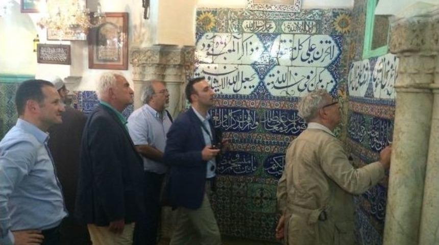 Ke&ccedil;iova Cami Restorasyonu&rsquo;nda Tezyinat &Ccedil;alışmaları Başladı