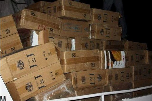 Gaziantep’te 170 Bin Paket Kaçak Sigara Ele Geçirildi