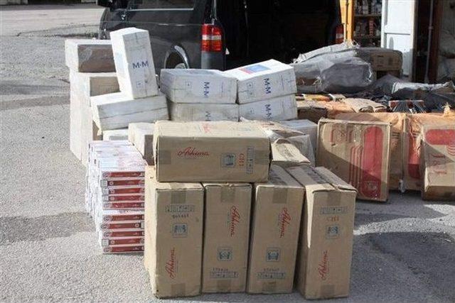 Gaziantep’te 170 Bin Paket Kaçak Sigara Ele Geçirildi