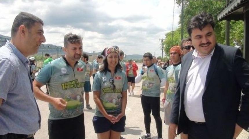 Balayına Bisiklet İle &Ccedil;ıktılar