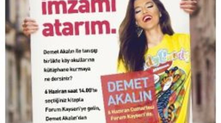 Demet Akalın Forum Kayseri&rsquo;ye, Kitaplar K&ouml;y Okuluna