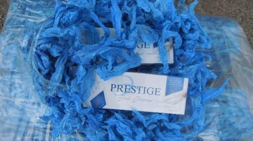 Erzurum&rsquo;da Ka&ccedil;ak Sigara Operasyonu