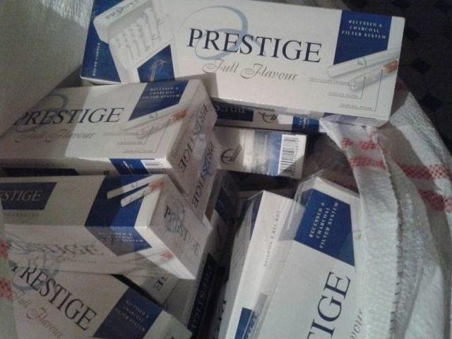 Erzurum’da Kaçak Sigara Operasyonu 1