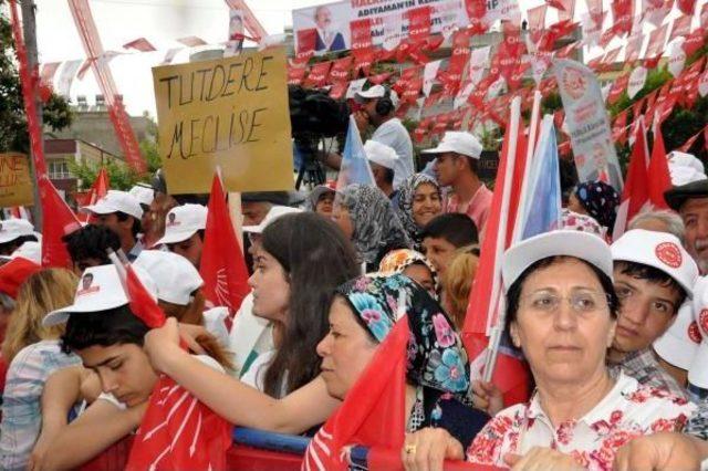 Kılıçdaroğlu: Davutoğlu; Erdoğan, Kılıçdaroğlu Halk Için Çalışır