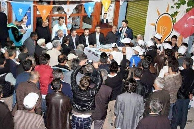 Ak Parti Milletvekili Yılmaz Tunç’a Yoğun İlgi