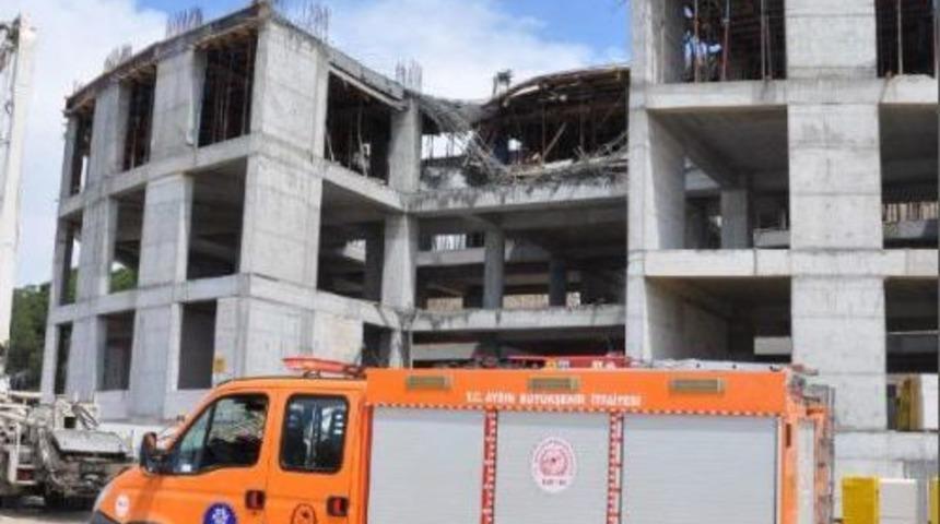 Kaymakamlık Inşaatında Iskele &Ccedil;&ouml;kt&uuml;: 3 Iş&ccedil;i Yaralandı
