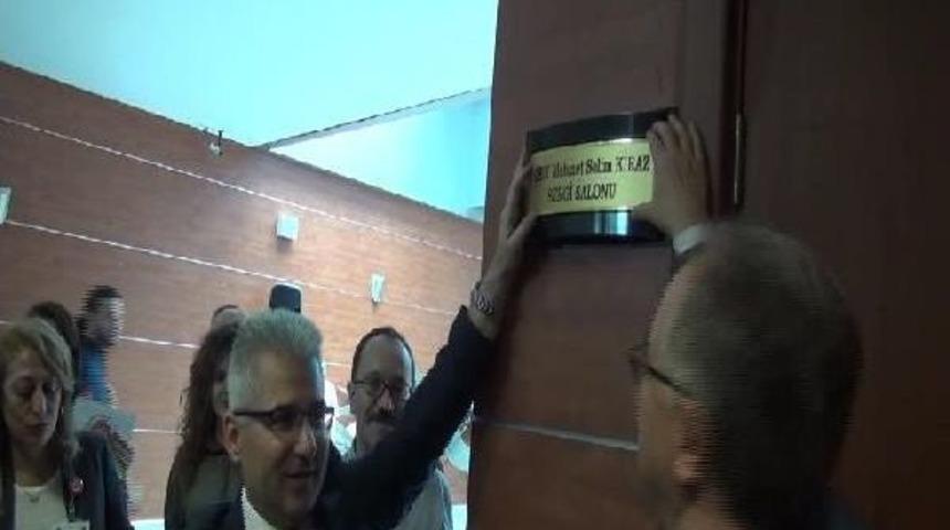 Anadolu Adalet Sarayı'nda Sergi Salonuna Şehit Savcının Adı Verildi