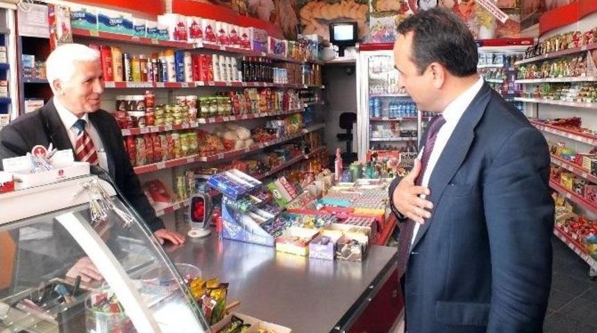 Ak Parti Afyonkarahisar Milletvekili Adayı Akif &Ouml;zkaldı Sandıklı İl&ccedil;esini Ziyaret Etti