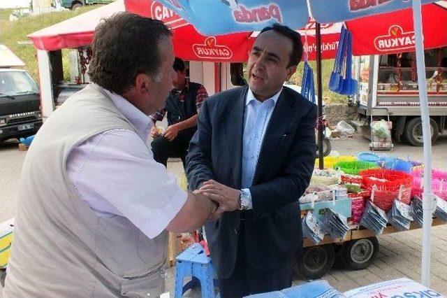 Ak Parti Afyonkarahisar Milletvekili Adayı Akif &Ouml;zkaldı Sandıklı İl&ccedil;esini Ziyaret Etti 1