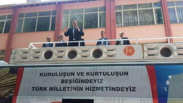 Mhp Bilecik Milletvekili Şeker’den Miting Saatine Tepki