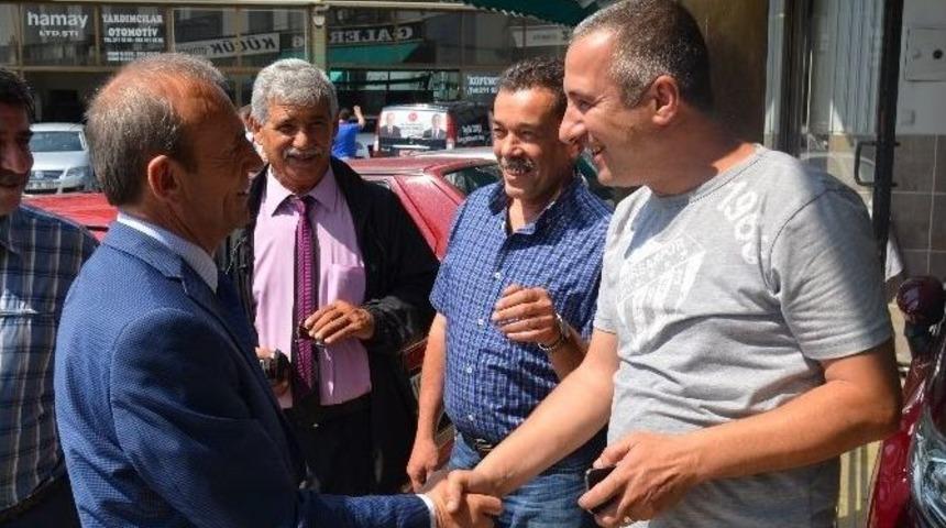 Tevfik Top&ccedil;u Otokoop Esnafıyla Buluştu