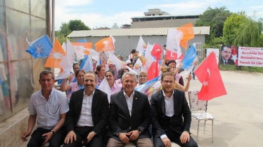 Ak Partili Y&uuml;ksel&rsquo;den Ev M&uuml;jdesi