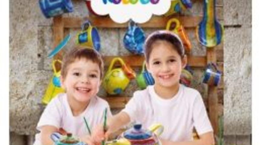 Forum Gaziantep&rsquo;te &Ccedil;ocuklardan Rengarenk Seramikler