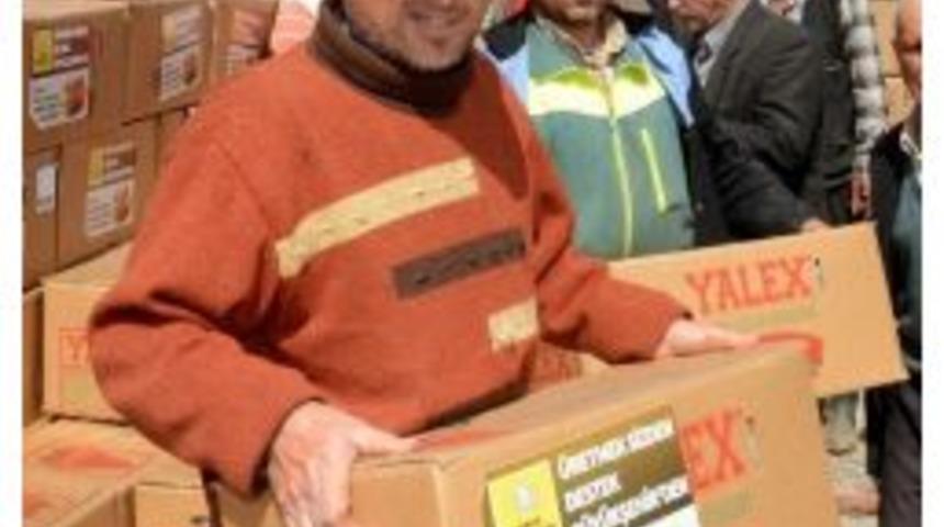 B&uuml;y&uuml;kşehir&rsquo;den &Ccedil;ift&ccedil;iye 4 Milyon Liralık &Ccedil;ilek Desteği