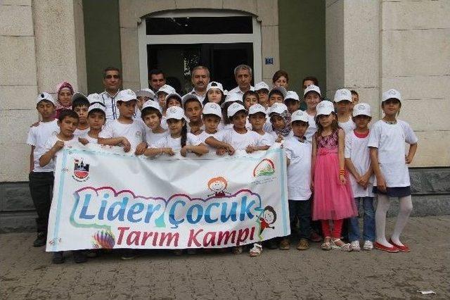 Lider Çocuk Tarım Kampı Başladı