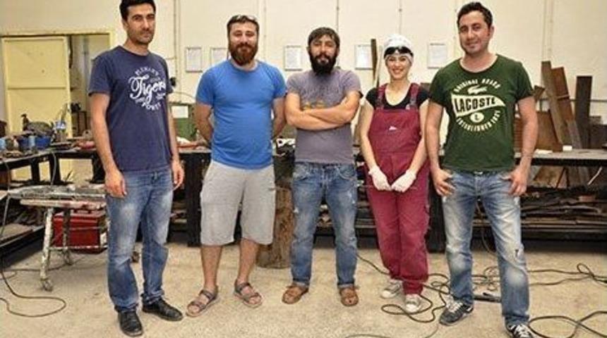 Heykelde Metal At&ouml;lyesi&rsquo;nin Başarısı