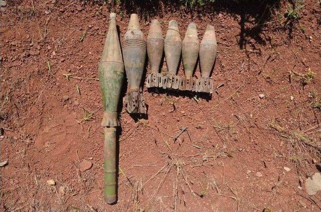 Siirt&rsquo;te Havan Ve Antitank Roketi Bulundu 1