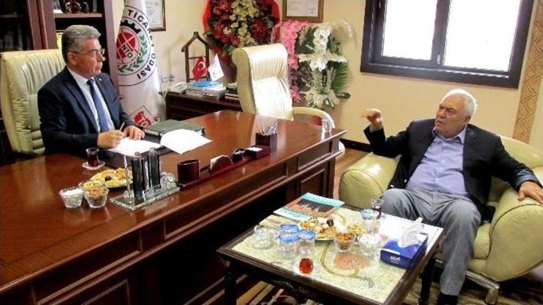 Hdp Gaziantep Milletvekili Adayı Celal Doğan&rsquo;dan Nto&rsquo;ya Ziyaret