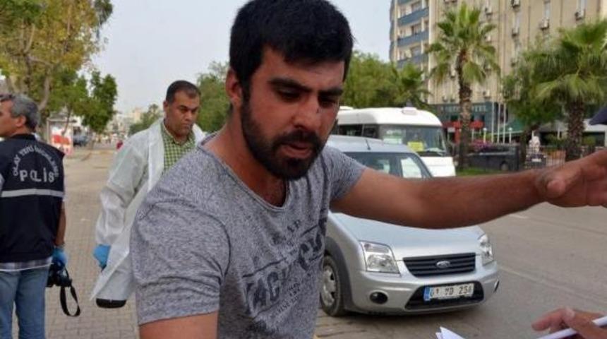 Trafikte Yol Istediği Aracın S&uuml;r&uuml;c&uuml;s&uuml; Burnunu Kırdı