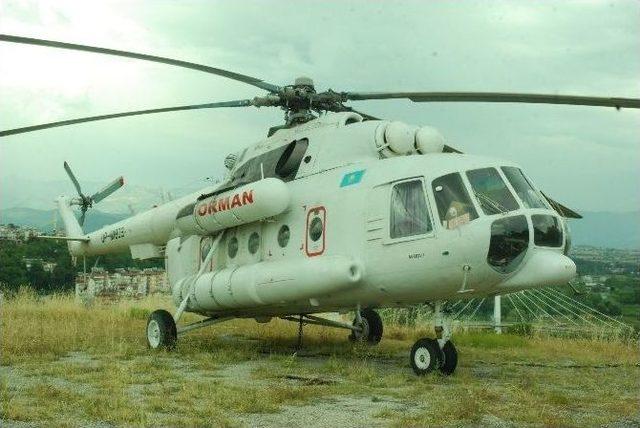 Yangın Helikopteri Türkbeleni’ne Geldi