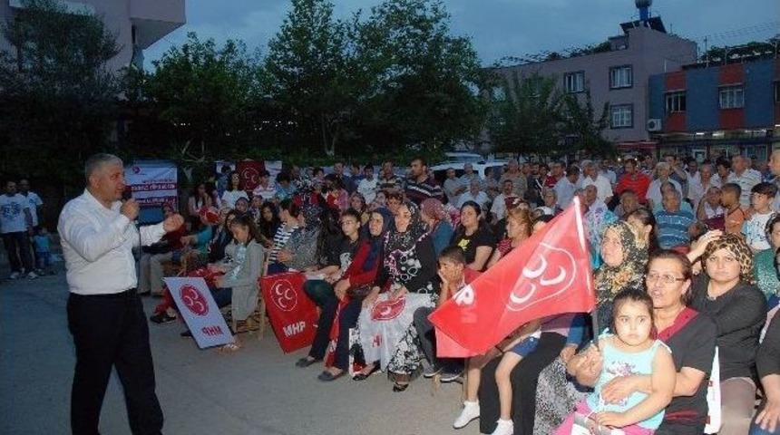 Mhp&rsquo;li Yılmaz, T&uuml;m Adanalıları Mitinge Davet Etti