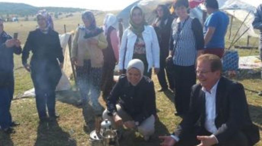 Ak Partili Vekil Dalbudak, Yaylada Vatandaşlarla Buluştu