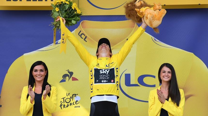 Fransa Bisiklet Turu'nda şampiyon Geraint Thomas oldu!