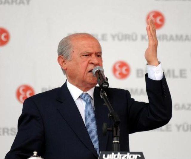 Bahçeli: Erdoğan Fitnenin Sözcüsü Olmuştur (2)