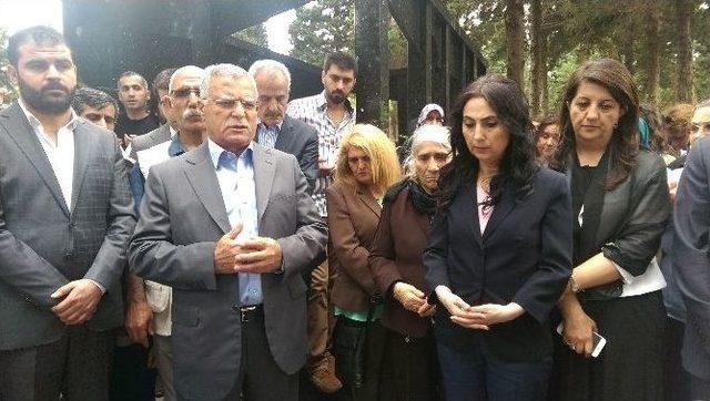 Hdp&rsquo;li Pervin Buldan&rsquo;ın Eşi Mezarı Başında Anıldı 1