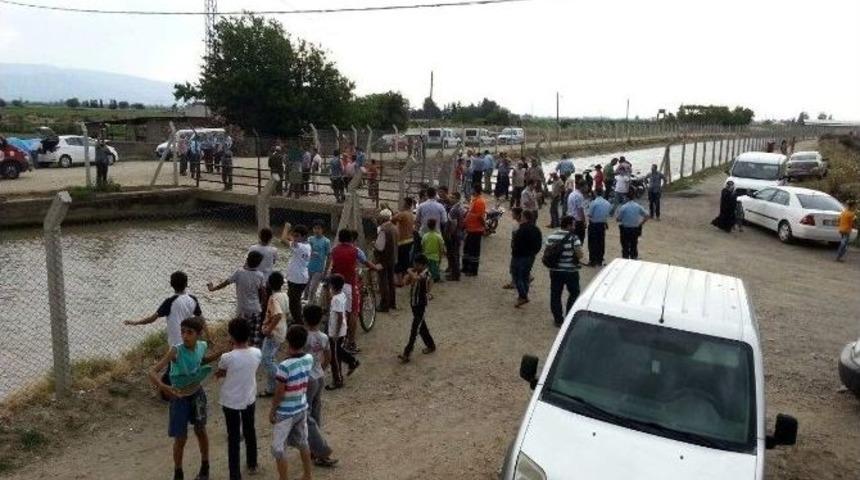 Serinlemek İ&ccedil;im Girdiği Sulama Kanalında Kayboldu