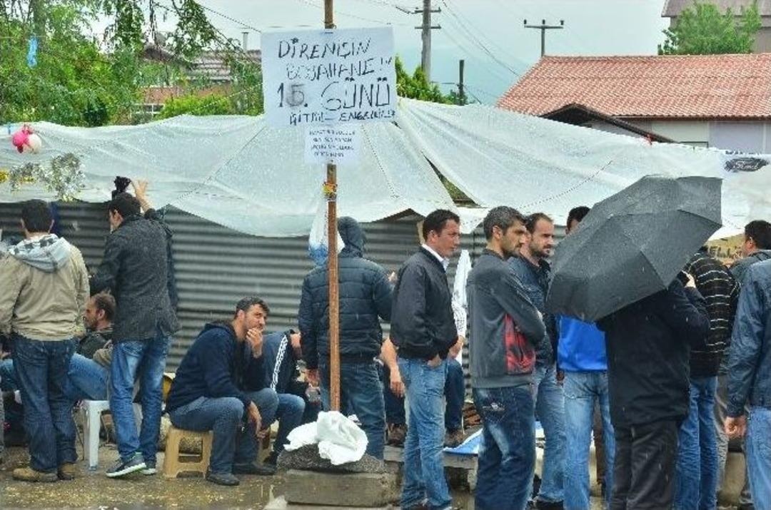 Ford İş&ccedil;isinin Direnişi 15. G&uuml;n&uuml;nde