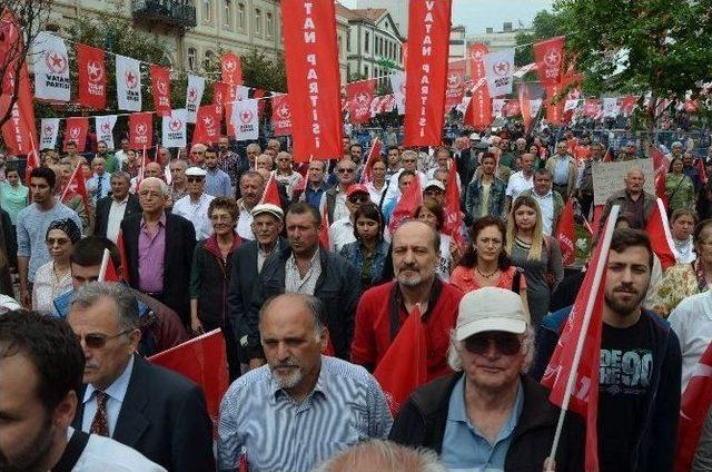 Vatan Partisi Genel Başkanı Perinçek, Trabzon ‘da