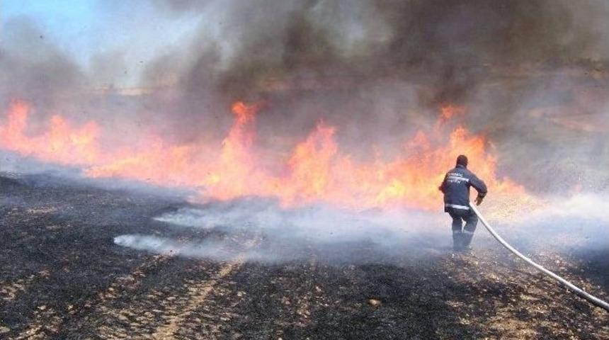 Anız Yakan &Ccedil;ift&ccedil;ilere Ceza Kapıda