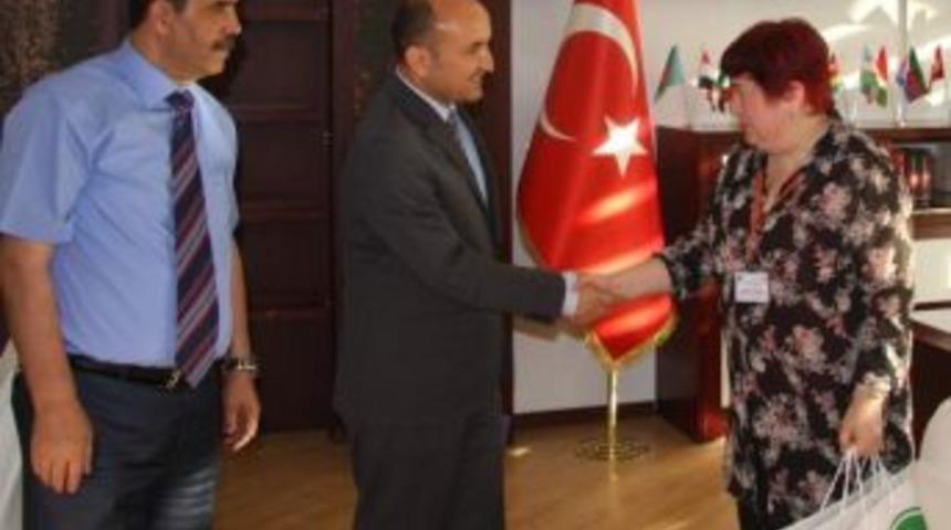 G&uuml;rcistan&rsquo;dan Amasya &Uuml;niversitesi&rsquo;ne Mevlana Ziyareti