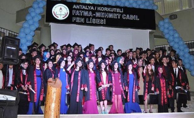 Korkuteli Anadolu Öğretmen Lisesi İlk Mezunlarını Verdi