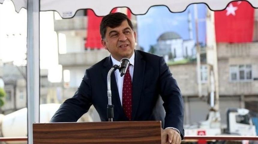 Hacı Arif Ve Pervin Yentur Cami’nin Temeli Dualarla Atıldı