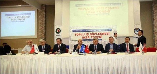 Büyükşehir Ve İsu’da İmzalar Atıldı