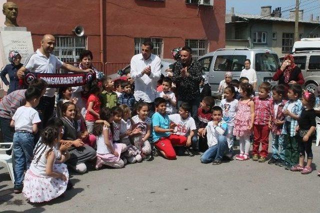 Genç Zonguldaklılar Taraftar Grubu Minikleri Sevindirdi